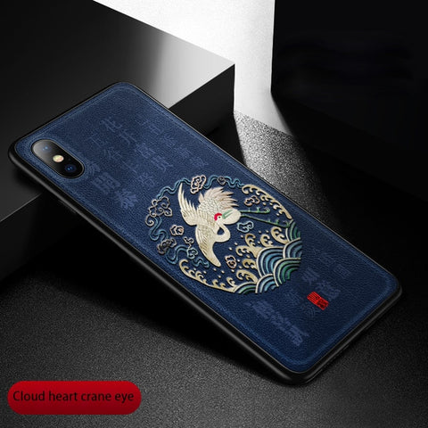 Image of Leather Phone Cover For iPhone Models