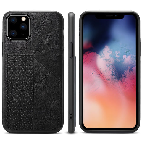 Image of Leather Card Holder Case for iPhone 11 Pro Max