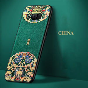 Leather Phone Cover For Samsung Galaxy S10 S9 S8 Plus s10 plus