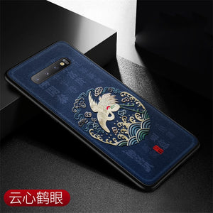 Leather Phone Cover For Samsung Galaxy S10 S9 S8 Plus s10 plus