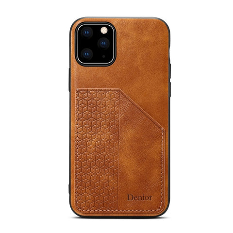 Image of Leather Card Holder Case for iPhone 11 Pro Max