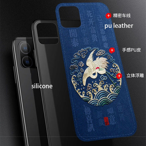 Image of Leather Phone Cover For iPhone 11 iPhone 11 Pro Max iPhone XR X Xs Max Case