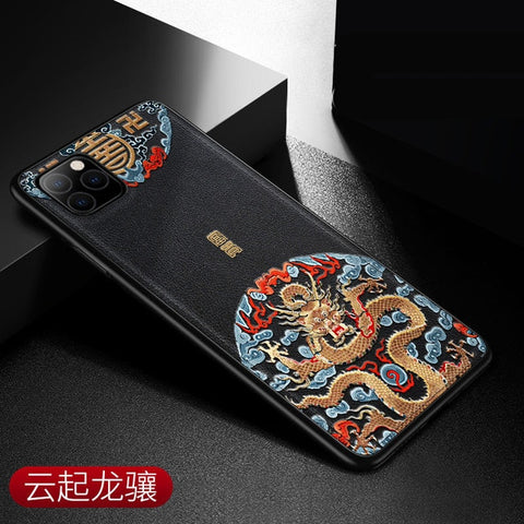 Image of Leather Phone Cover For iPhone 11 iPhone 11 Pro Max iPhone XR X Xs Max Case