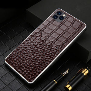 Genuine Leather case for IPhone 6 6S 7 plus 8 plus 11 / 11 Pro Max X XR XS XS max