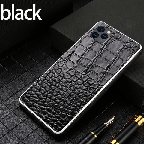 Image of Genuine Leather case for IPhone 6 6S 7 plus 8 plus 11 / 11 Pro Max X XR XS XS max