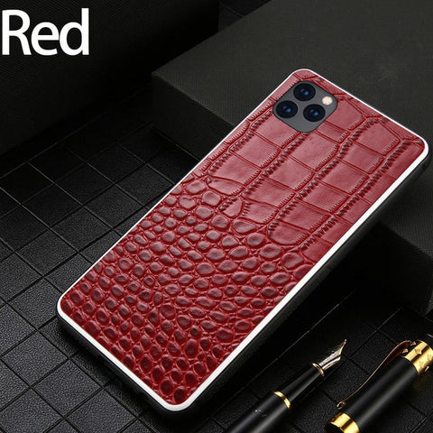 Image of Genuine Leather case for IPhone 6 6S 7 plus 8 plus 11 / 11 Pro Max X XR XS XS max