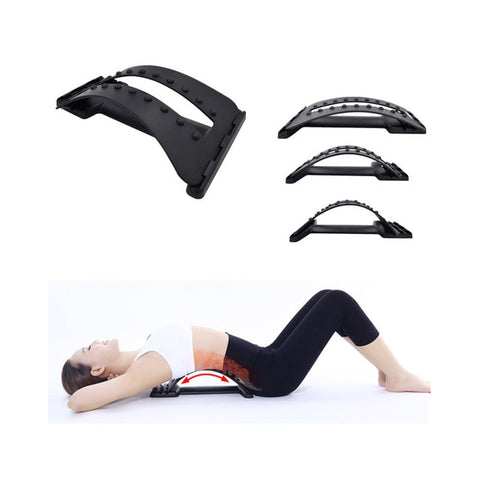 Image of Back Massager Stretcher Fitness Relaxation