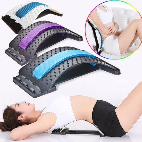 Image of Back Massager Stretcher Fitness Relaxation