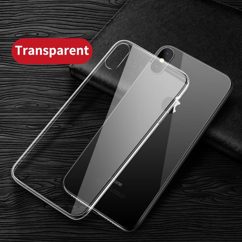 Image of Ultra Thin Transparent Luxury Glass Case